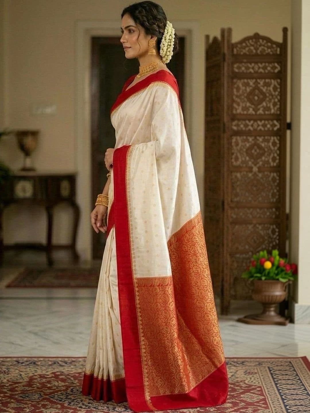 Silk Loomluxe Art Silk Saree thumbnail 4