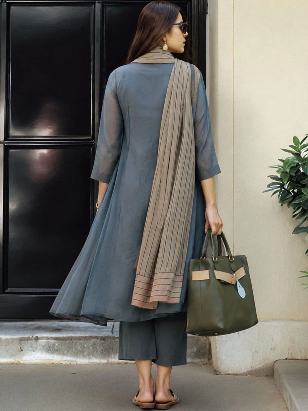 all about you Women Regular Kurta with Trousers & With Dupatta thumbnail 2