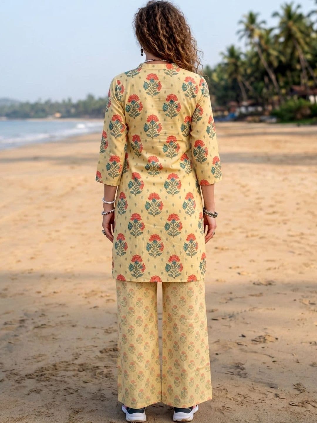 Laasika Floral Printed Tunic with Trousers thumbnail 2