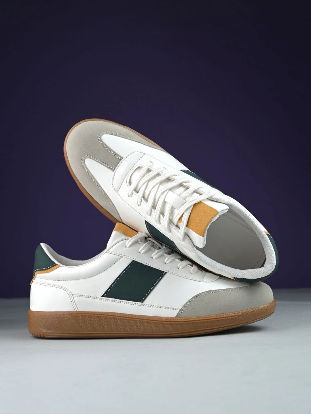 ANJRS Men Colourblocked Sneakers - view 1