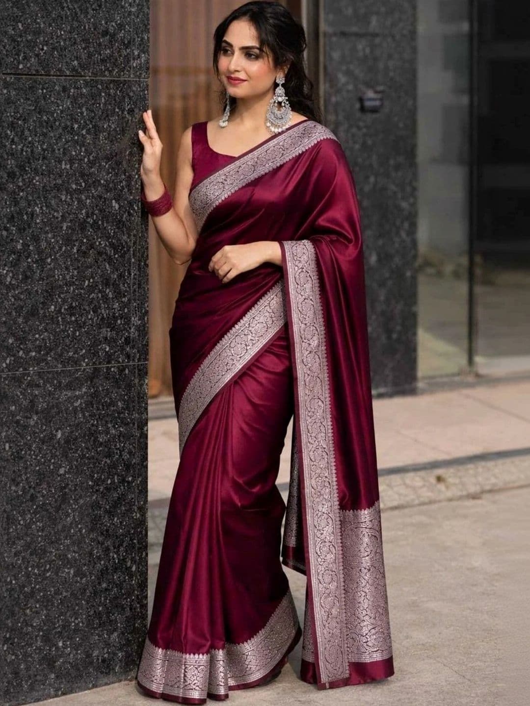 Silk Loomluxe Zari Art Silk Banarasi Saree - view 1