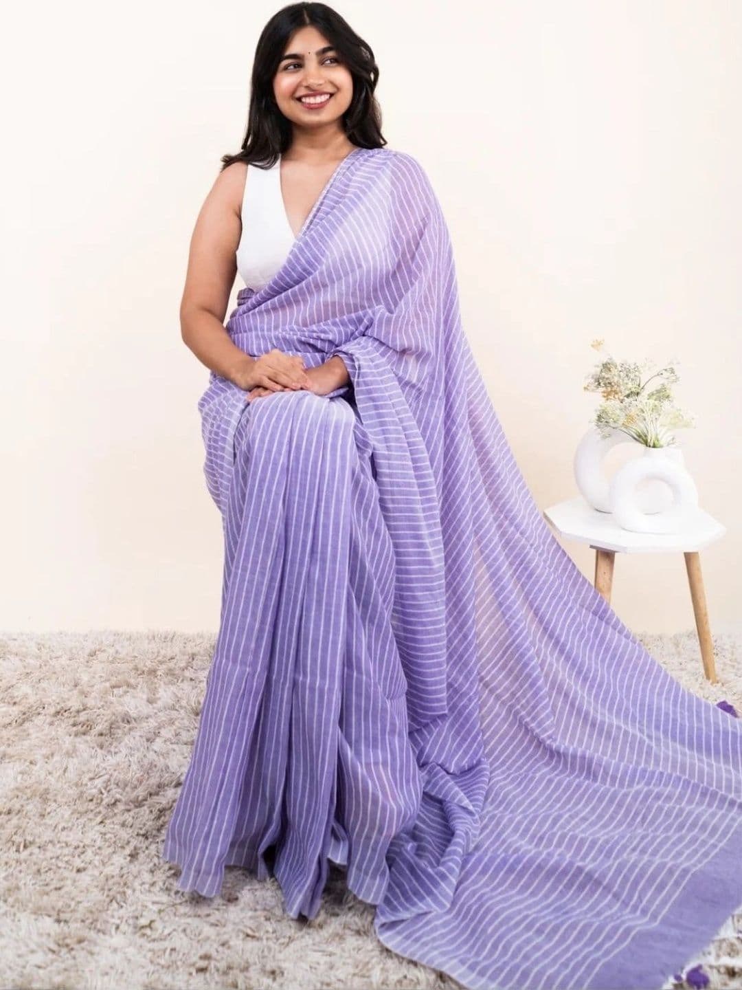 MRSWEARS Embellished Saree thumbnail 4