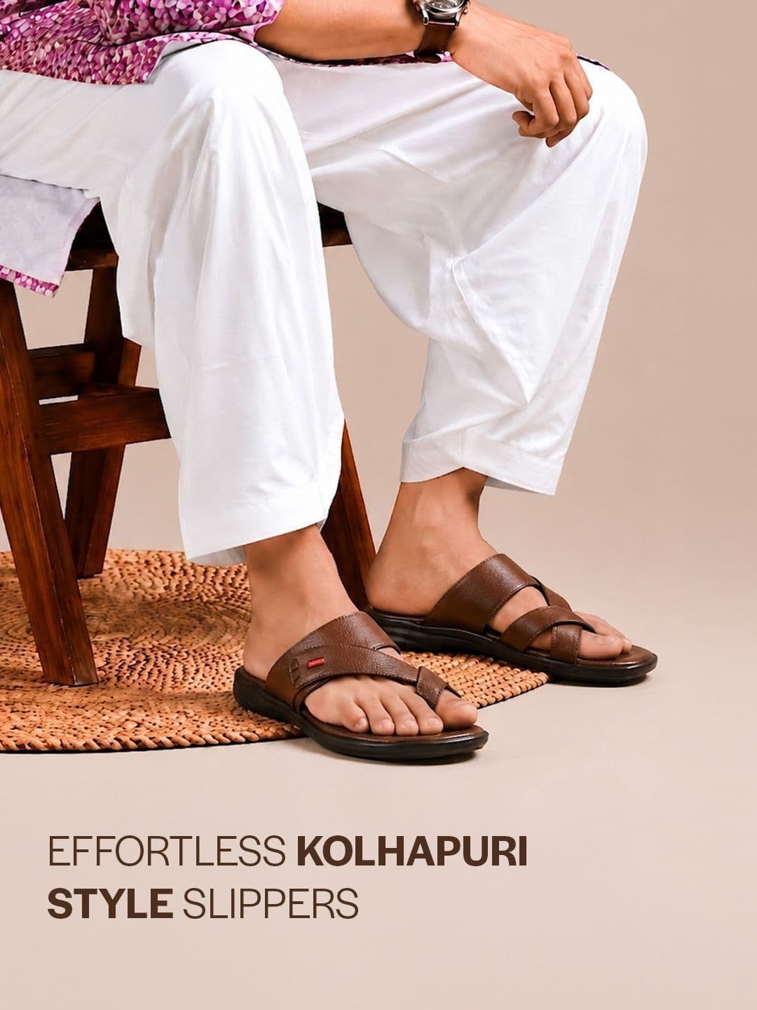 FAUSTO Men PU Comfort Sandals thumbnail 2