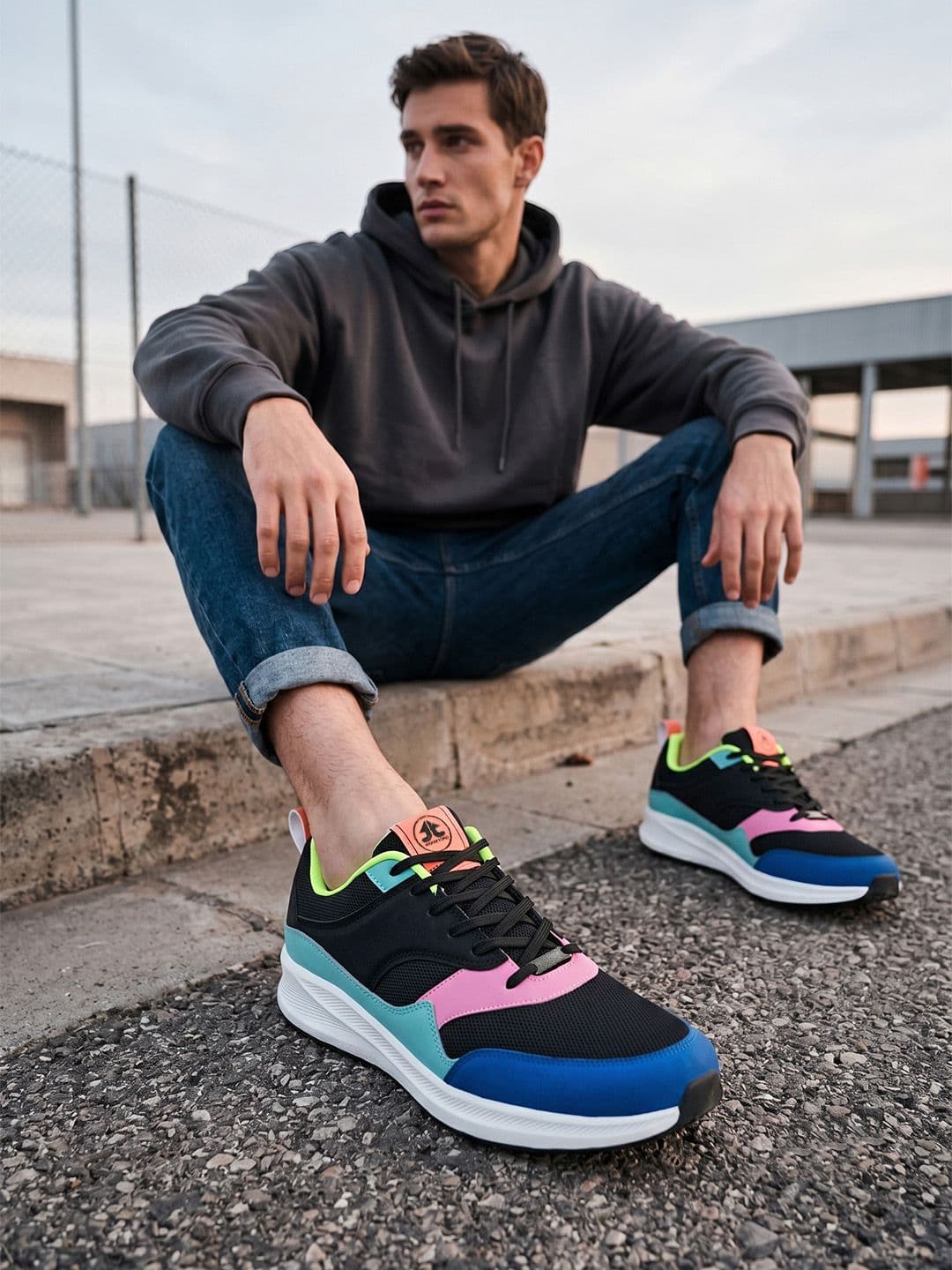 OFF LIMITS Men Mesh Running Sports Shoes thumbnail 5