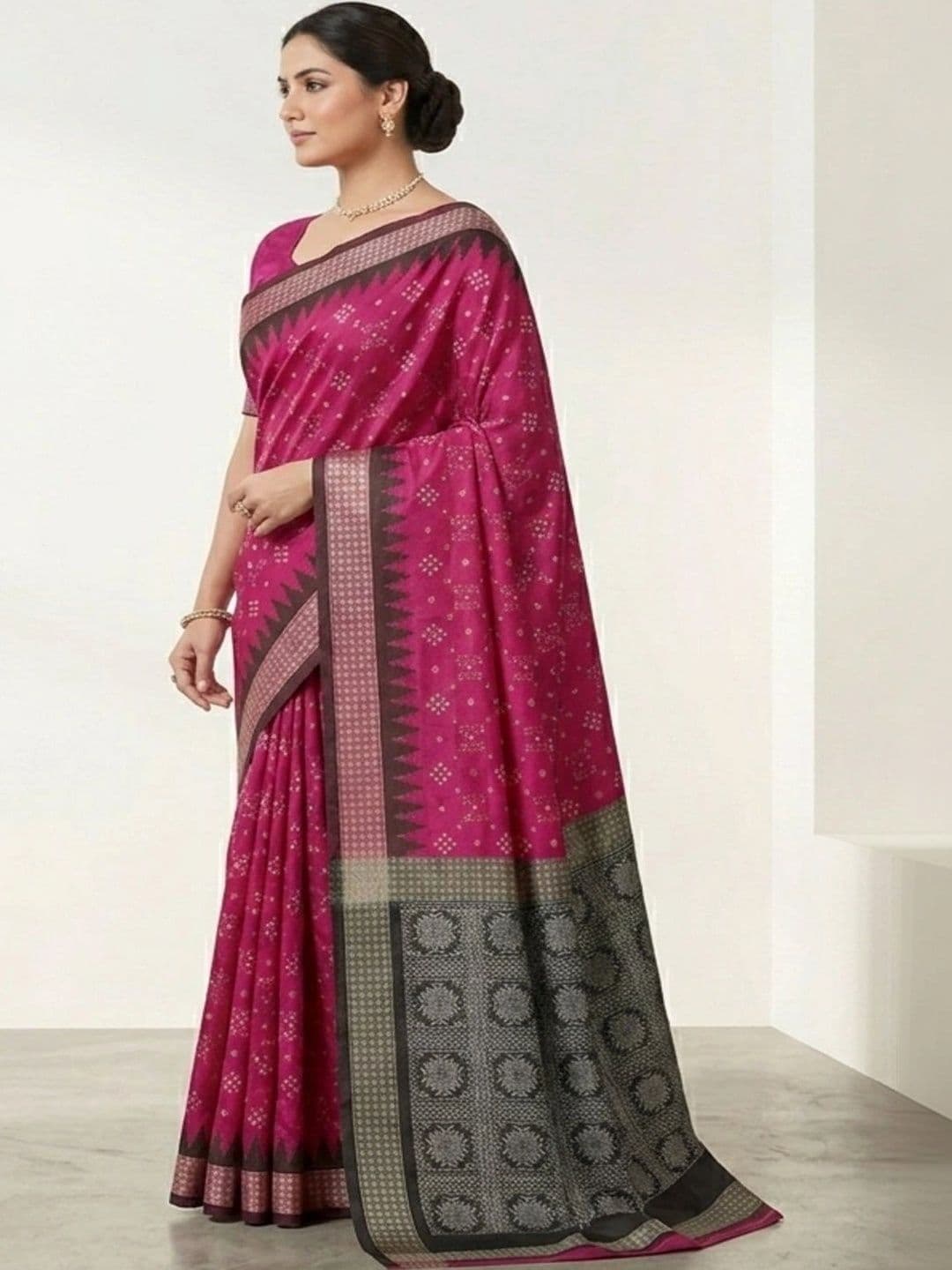 SHOPSILK Woven Design Art Silk Sambalpuri Saree - view 1