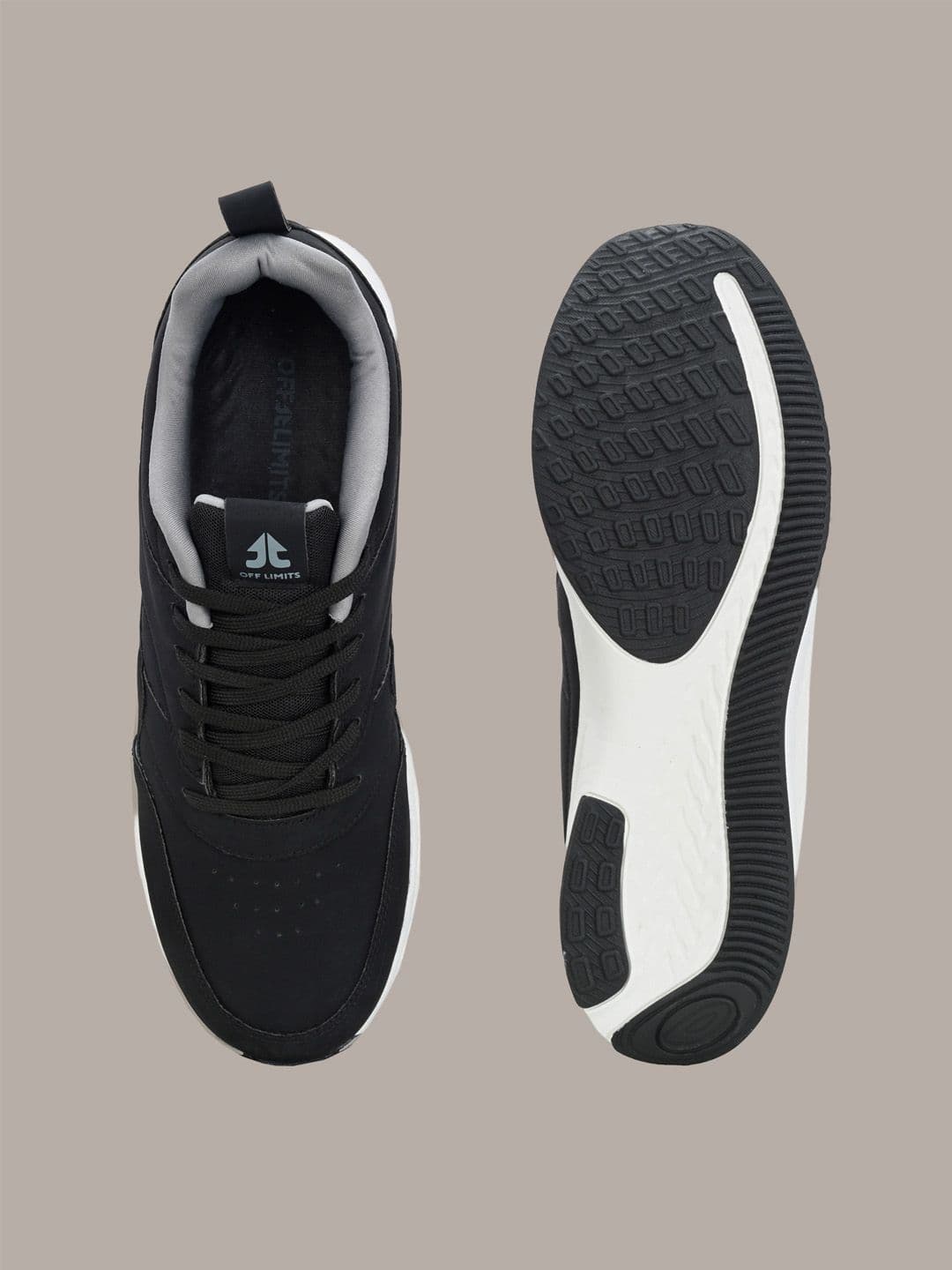 OFF LIMITS Men Textured Lace-Ups Running Sports Shoes thumbnail 4