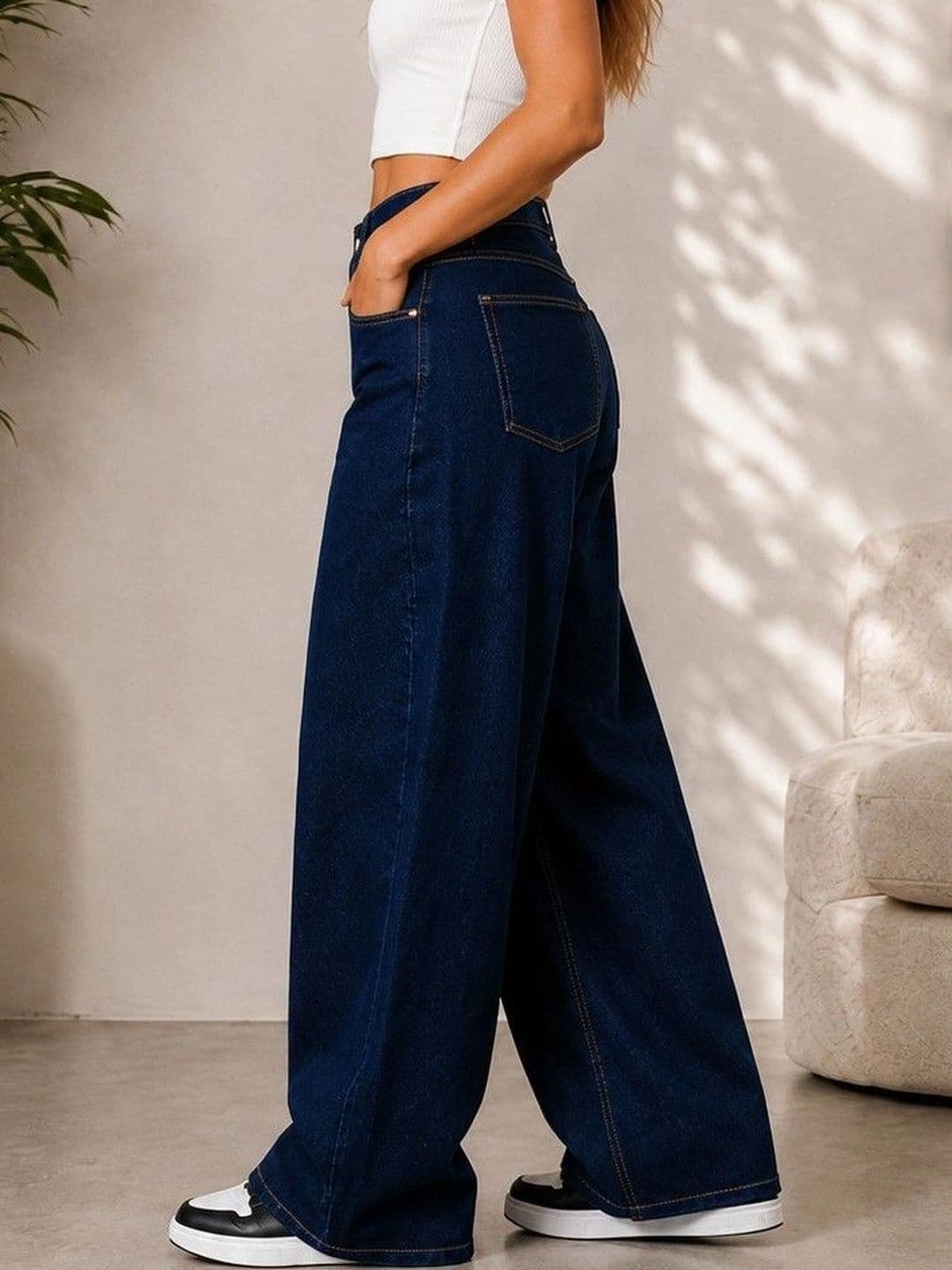 DENIMLOOK Women Flared High-Rise Jeans thumbnail 5