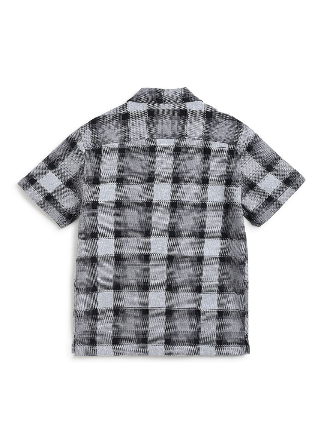 Roadster Life Co. Textured Weave Checked Shirt thumbnail 4