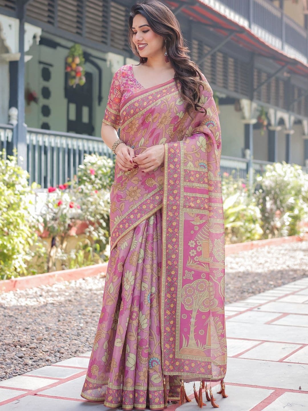 Suha Art Silk Saree - view 1