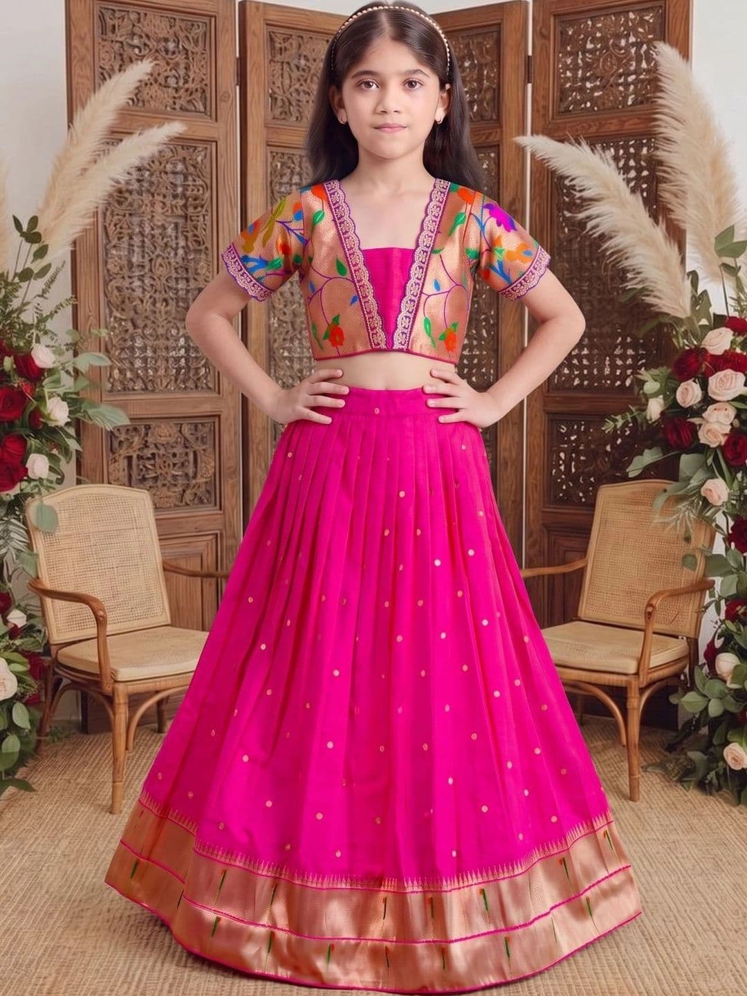 Sangria Girls Ready to Wear Lehenga & thumbnail 5