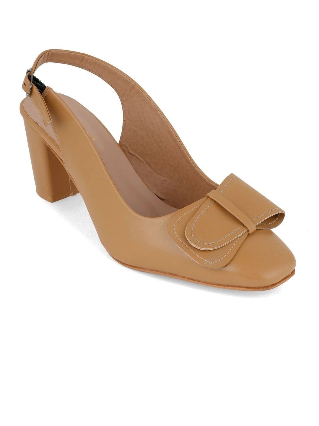 CORSICA Block Pumps with Bows - view 1