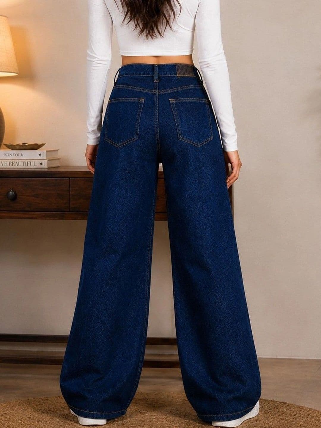 DENIMLOOK Women Flared High-Rise Jeans thumbnail 2