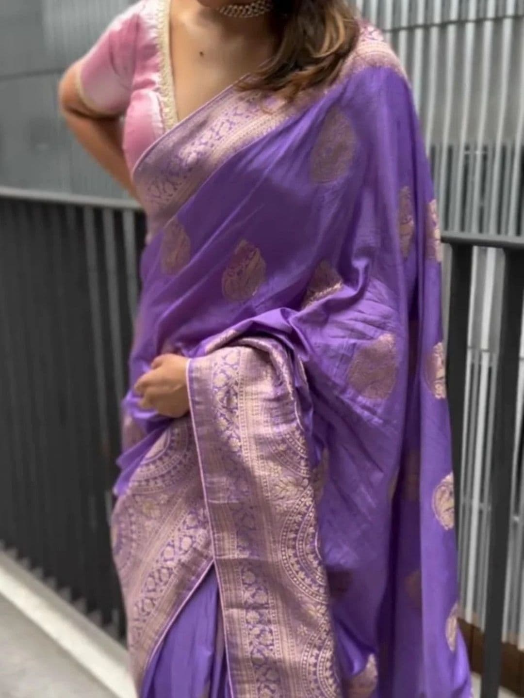revika Woven Design Zari Art Silk Designer Kanjeevaram Saree thumbnail 5