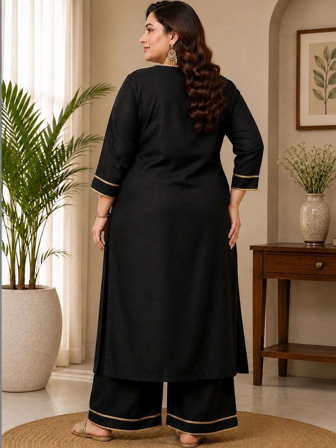 Chhipa Prints Women Regular Kurta with Palazzos & With Dupatta thumbnail 6