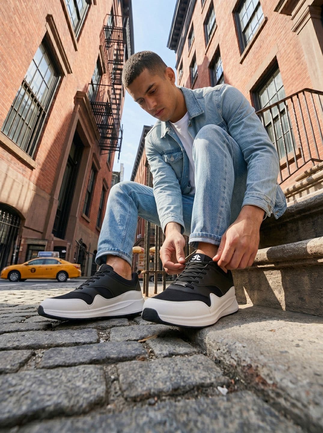 OFF LIMITS Stussy Bt Black Mesh Running Shoes thumbnail 7
