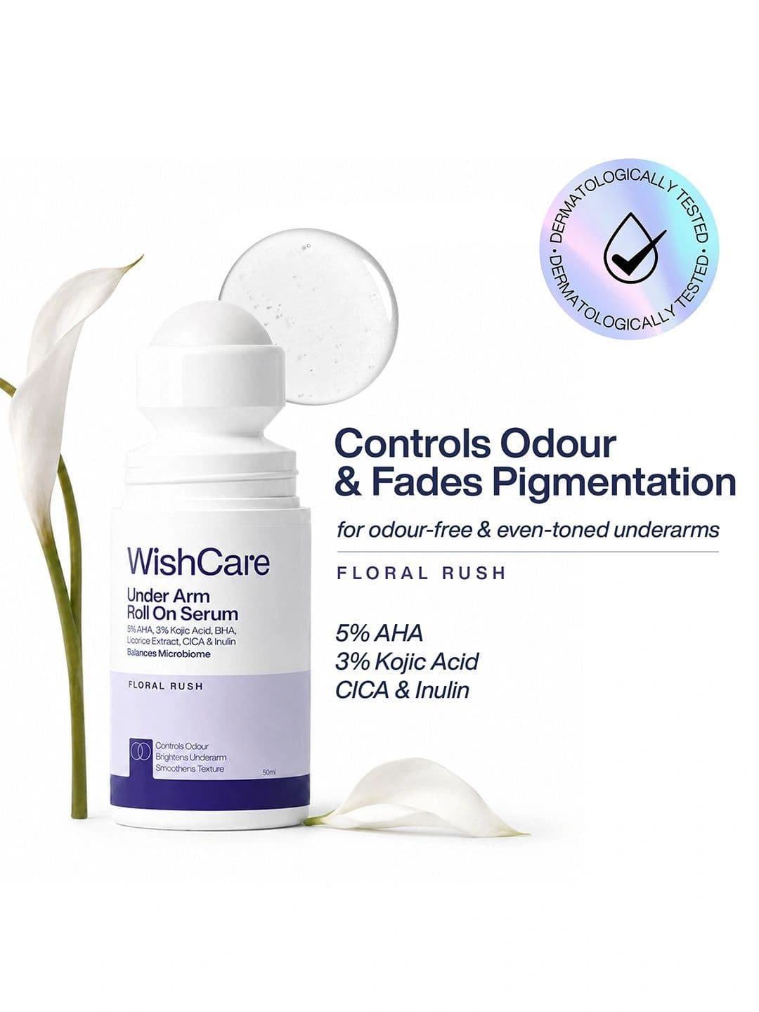 WishCare Underarm Roll On -Floral - 50 ml - view 1