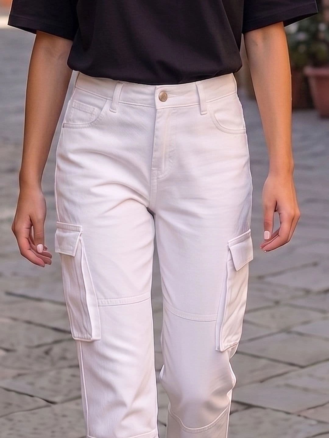 Style Quotient Women Classic Straight Fit High-Rise Jeans thumbnail 3