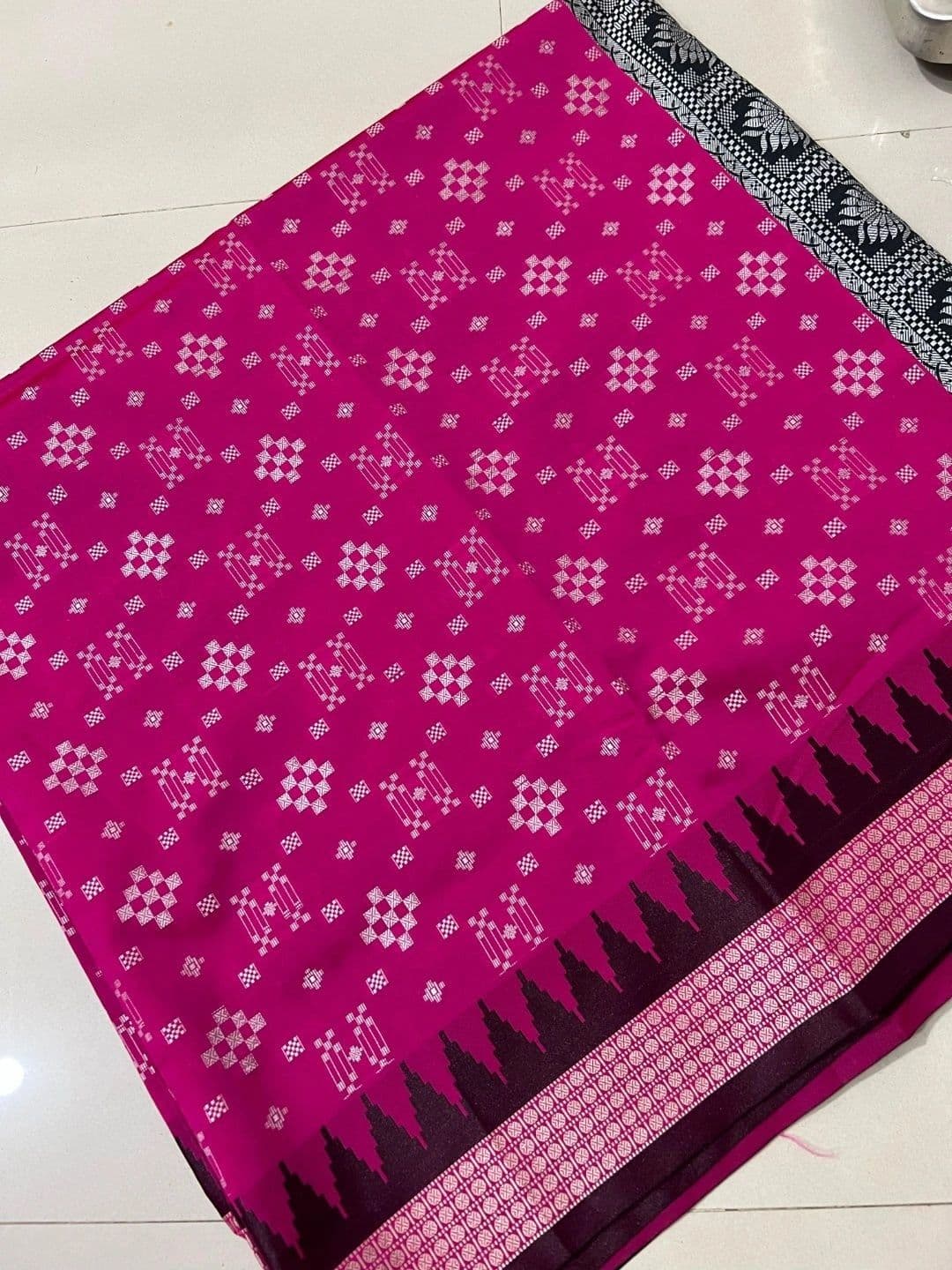 SHOPSILK Woven Design Art Silk Sambalpuri Saree thumbnail 3
