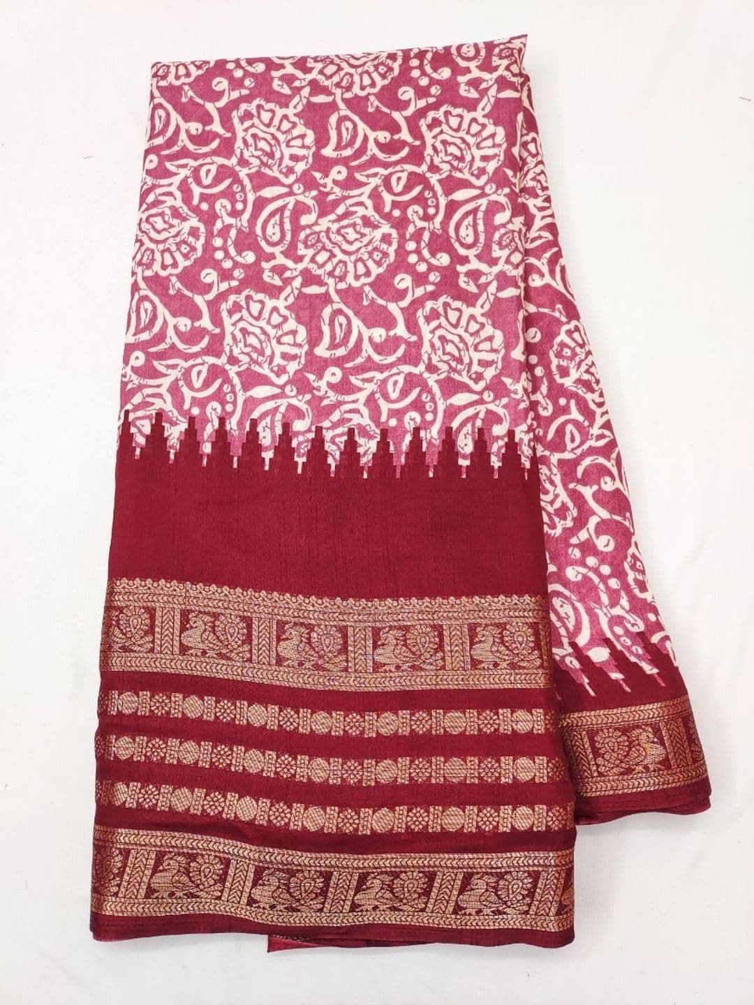 Owee Zari Silk Blend Designer Saree thumbnail 2