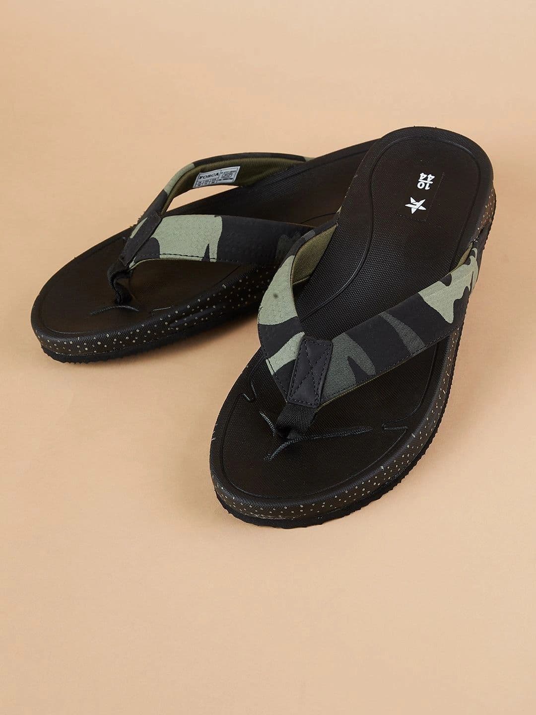 Forca by Lifestyle Men Printed Thong Flip-Flops - view 1