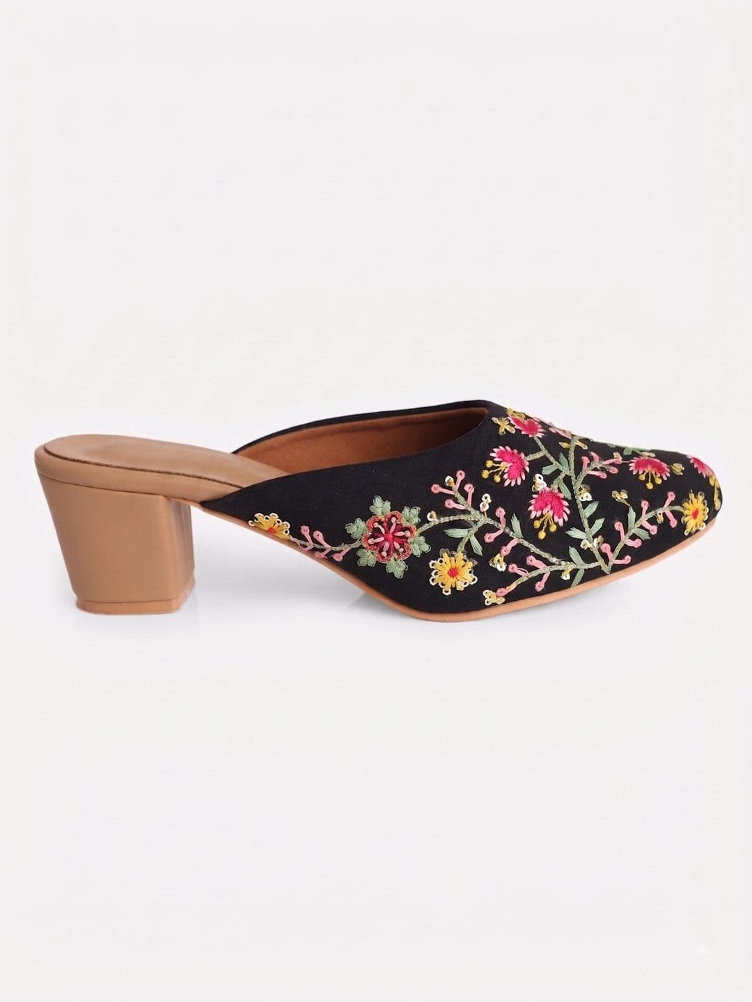 Sangria Party Block Mules thumbnail 5