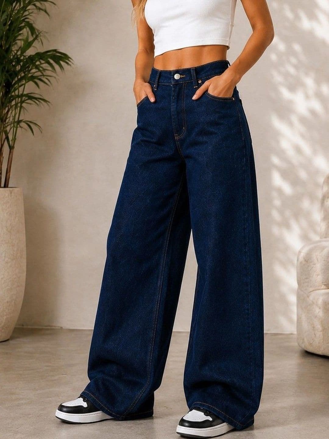 DENIMLOOK Women Flared High-Rise Jeans thumbnail 3