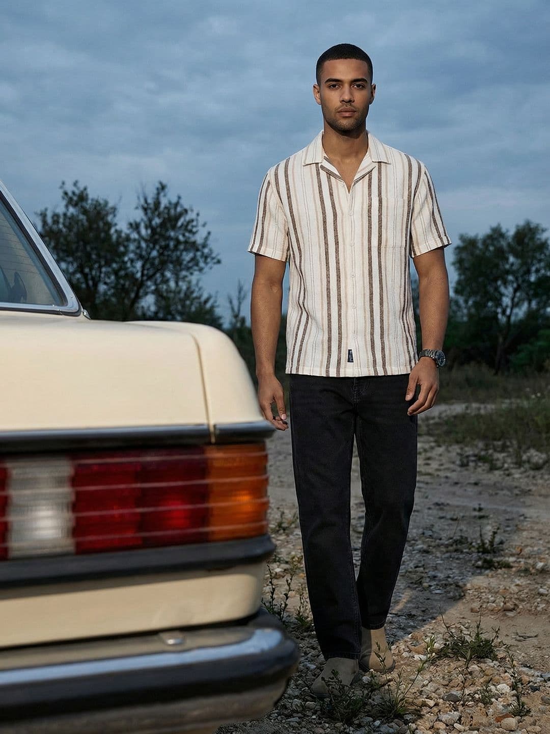 Roadster Life Co. Textured Weave Checked Shirt thumbnail 3