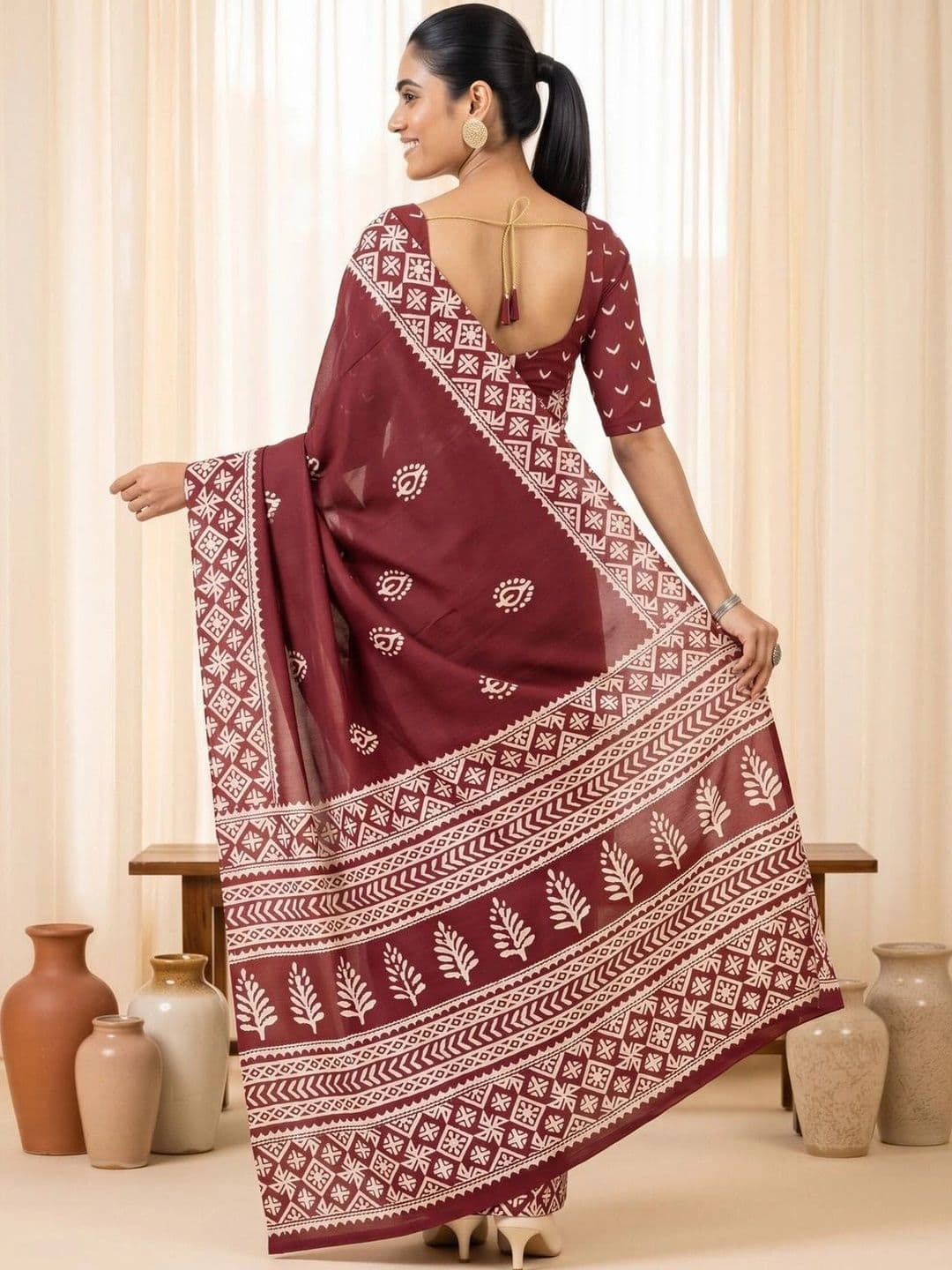 Saree mall Bagh Designer Bagh Sarees thumbnail 2