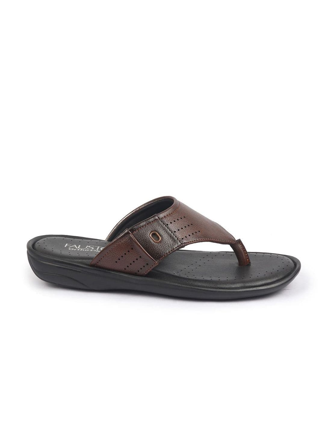 FAUSTO Men PU Open Toe Comfort Sandals thumbnail 2