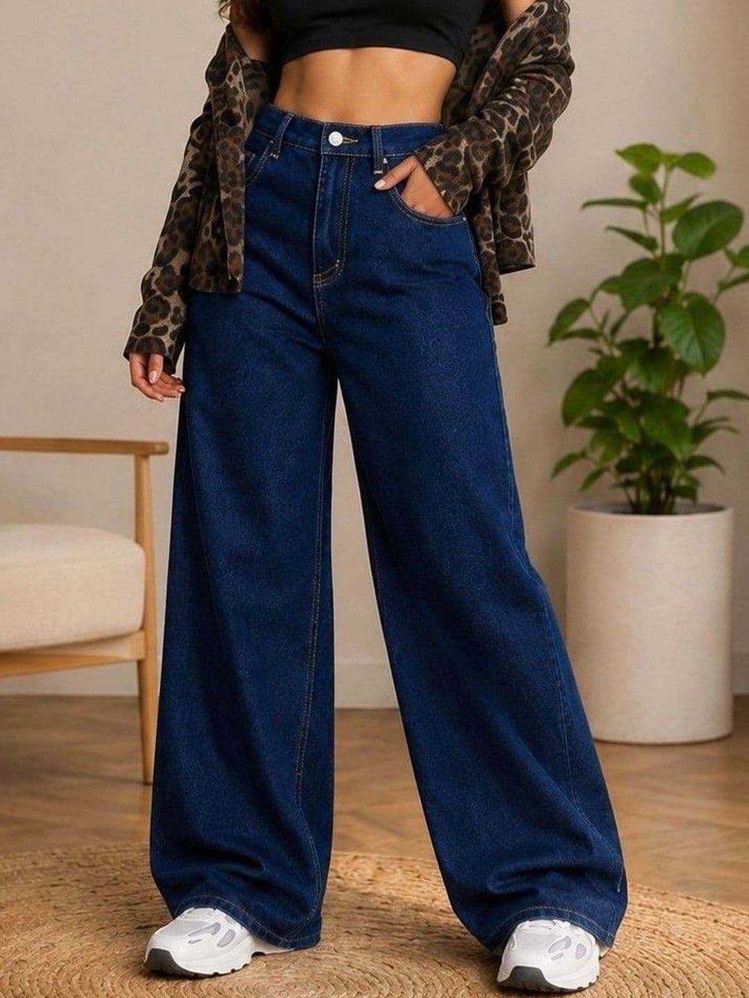 DENIMLOOK Women Baggy Fit  High-Rise Jeans - view 1