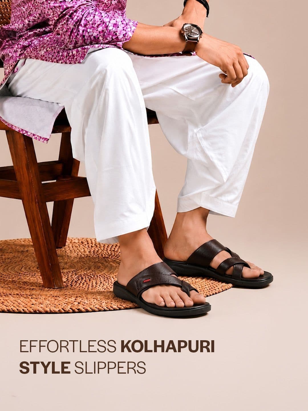 FAUSTO Men PU Comfort Sandals thumbnail 2