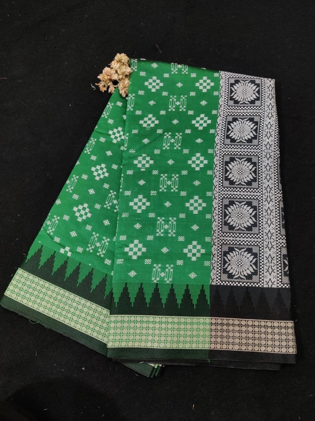 SHOPSILK Art Silk Sambalpuri Saree thumbnail 5
