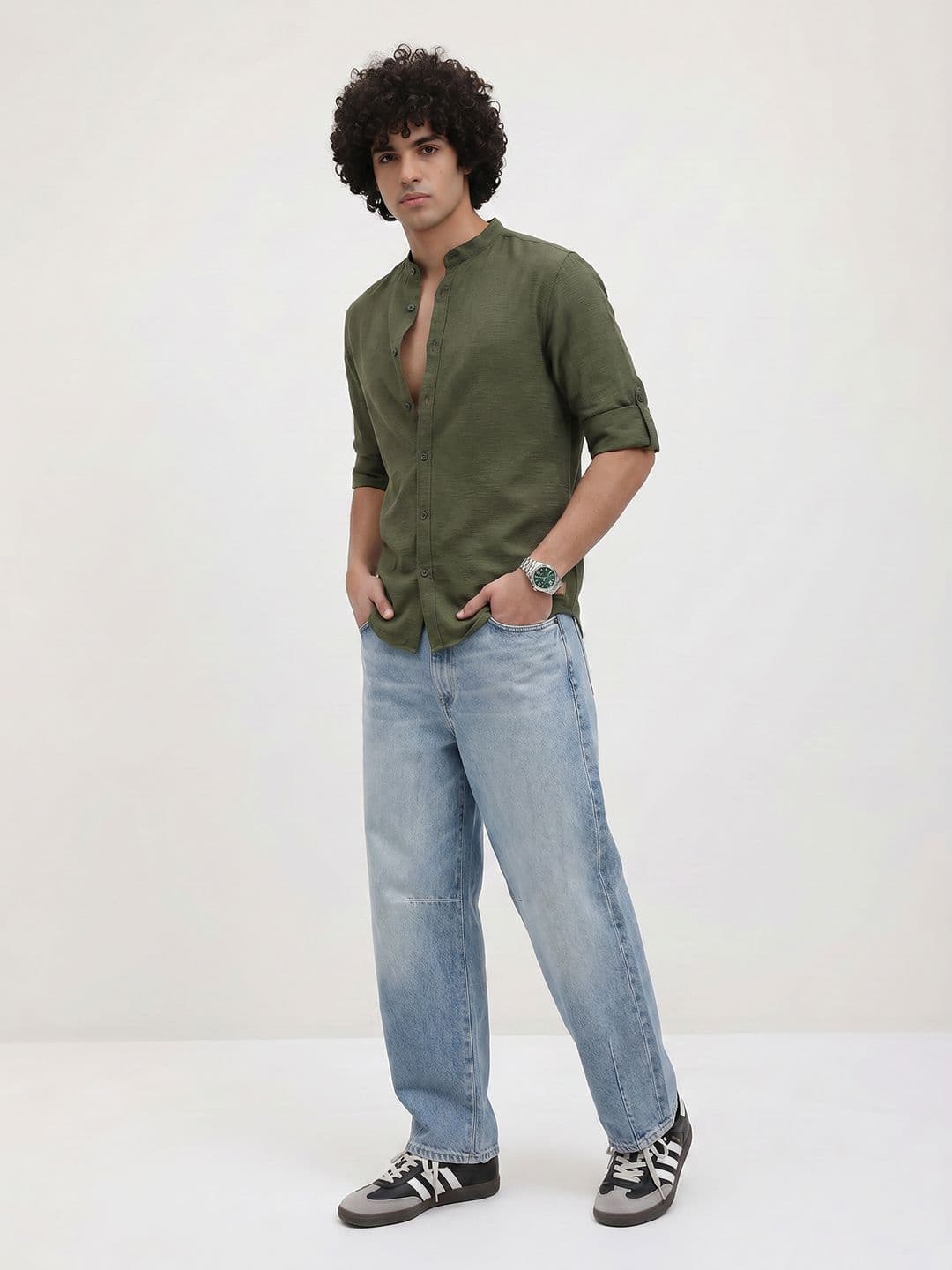 Roadster Life Co. Premium Textured Shirt thumbnail 7