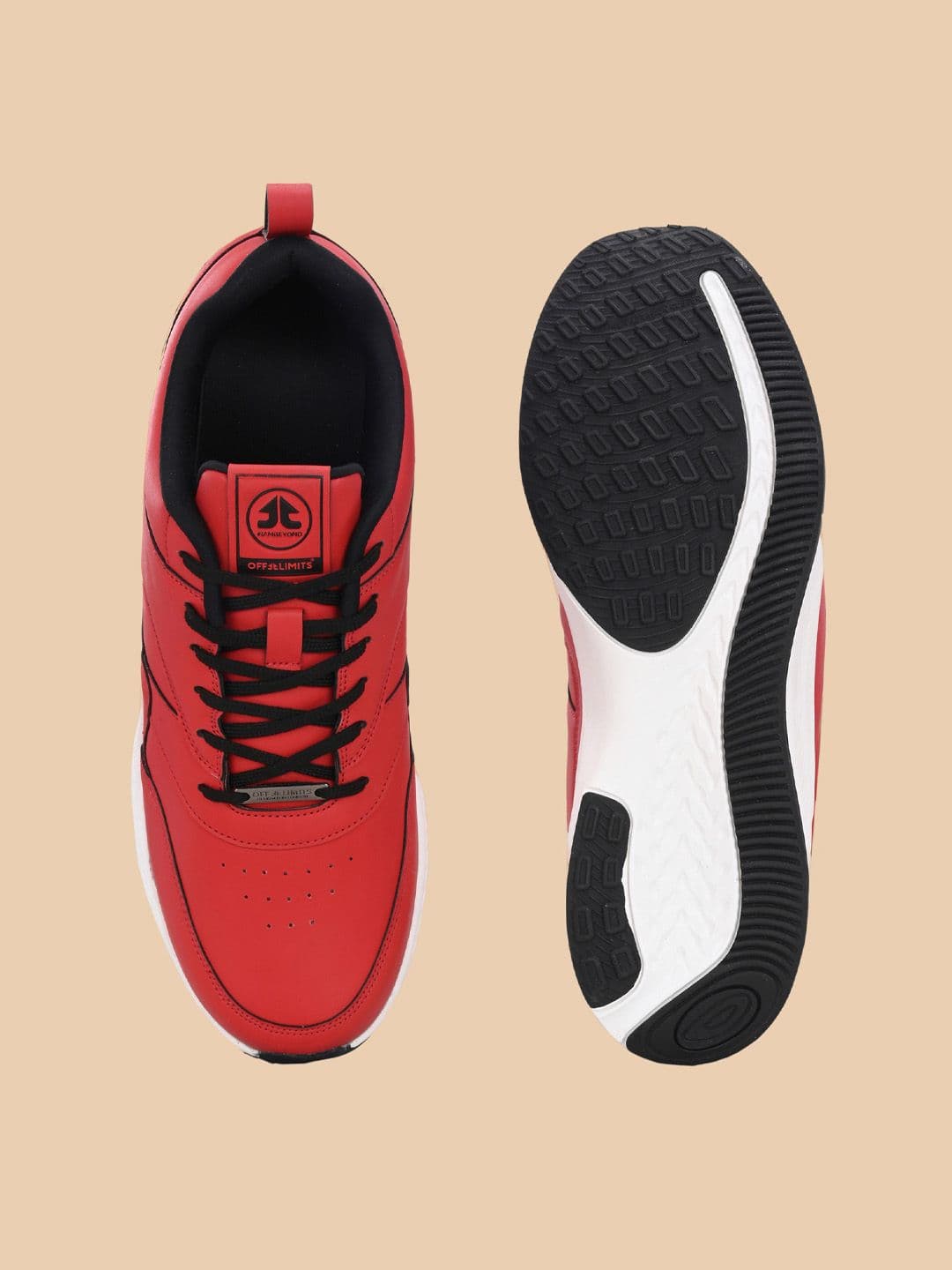 OFF LIMITS Stussy Bt Red Synthetic Running Shoes thumbnail 7