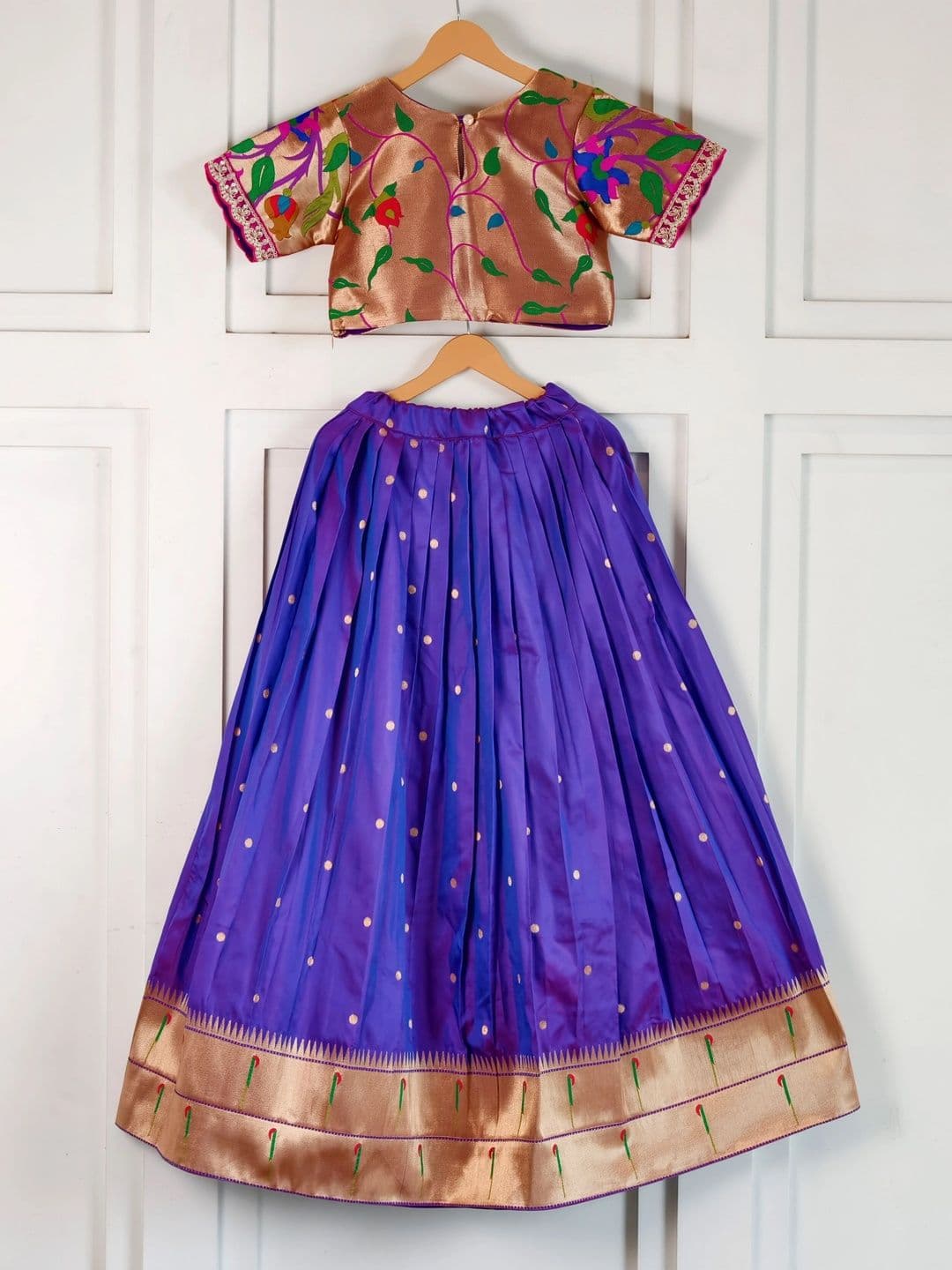 Sangria Girls Embroidered  Lehenga & Choli thumbnail 7