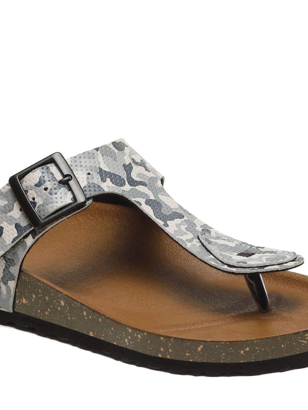 Roadster Men Printed Thong Flip-Flops thumbnail 7