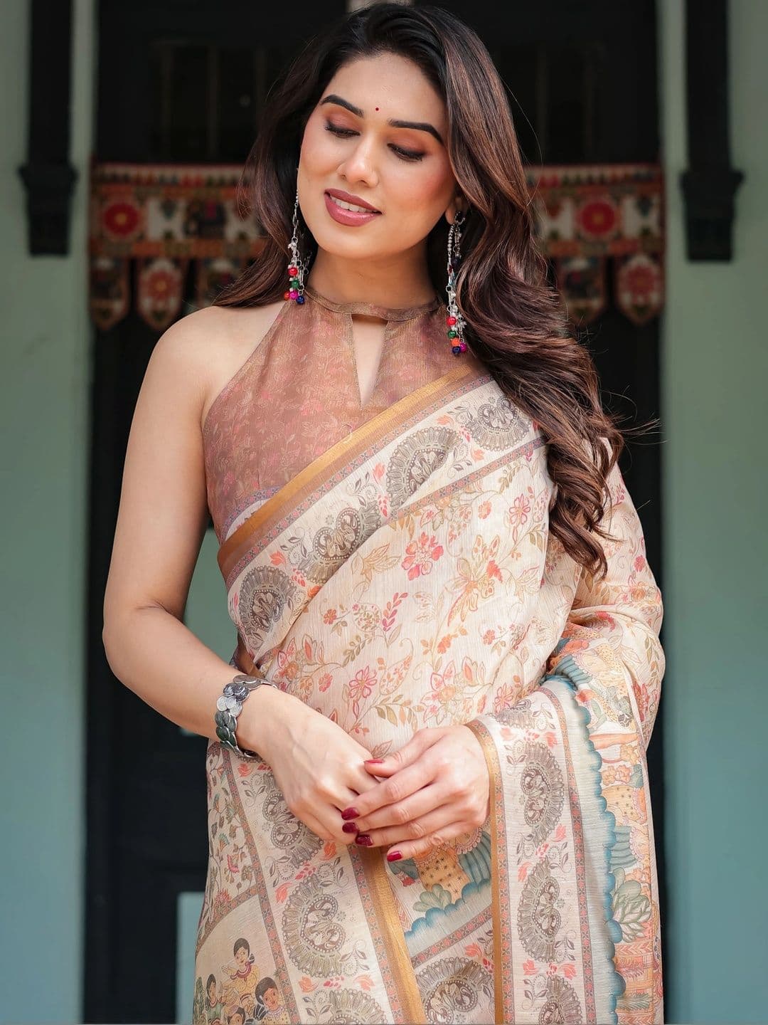 Suha Art Silk Saree thumbnail 6