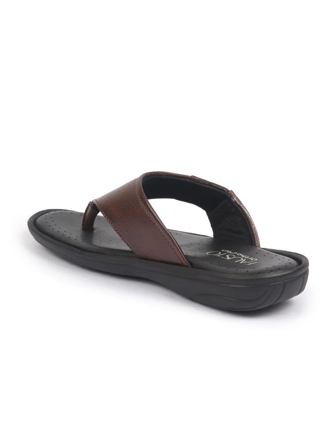 FAUSTO Men PU Open Toe Comfort Sandals thumbnail 6