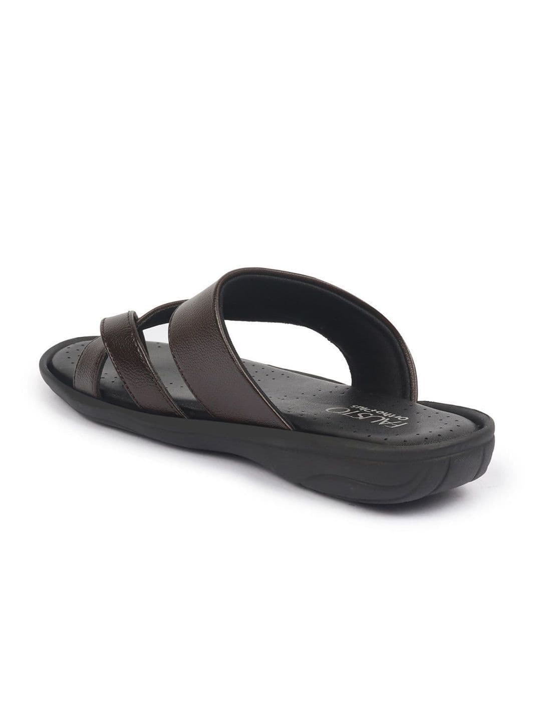 FAUSTO Men PU Comfort Sandals thumbnail 6