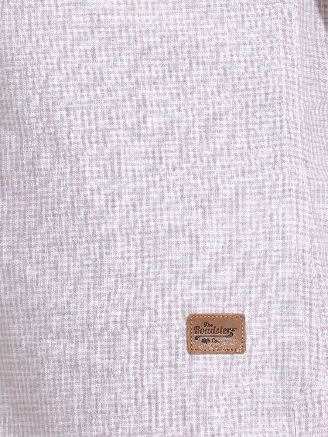 Roadster Life Co.Cotton Slub Checked Shirt thumbnail 5
