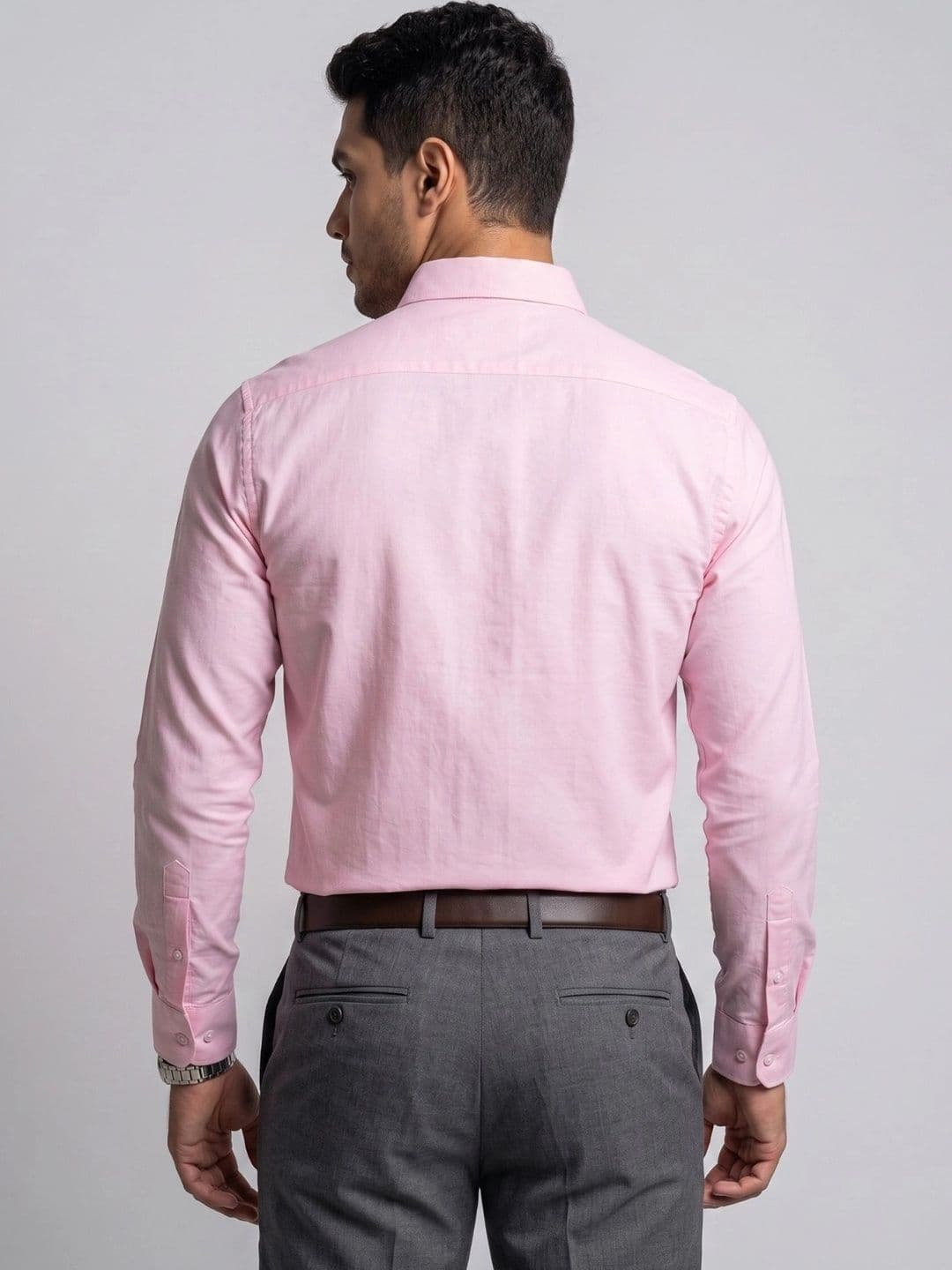 U.S. PITCHERS Men Modern Slim Fit Semiformal Shirt thumbnail 4