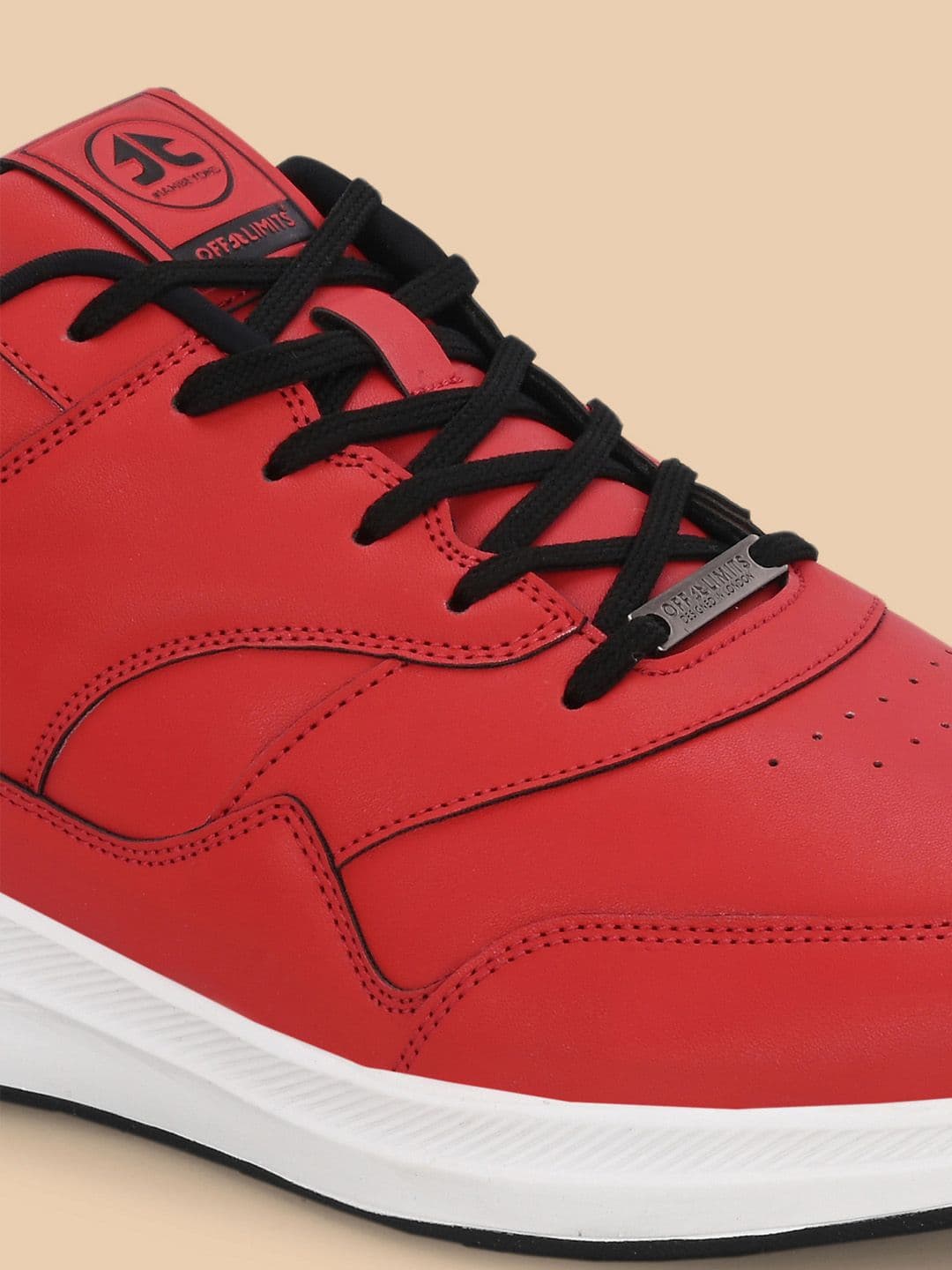 OFF LIMITS Stussy Bt Red Synthetic Running Shoes thumbnail 3