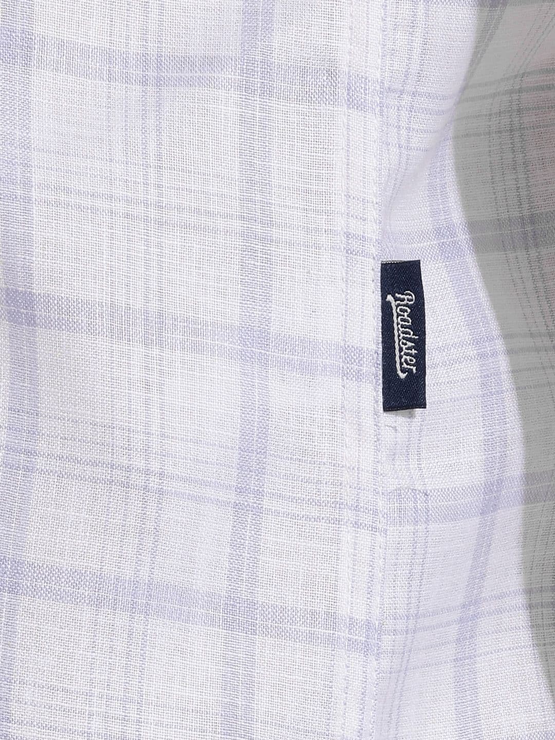 Roadster Life Co.Cotton Linen Checked Shirt thumbnail 5