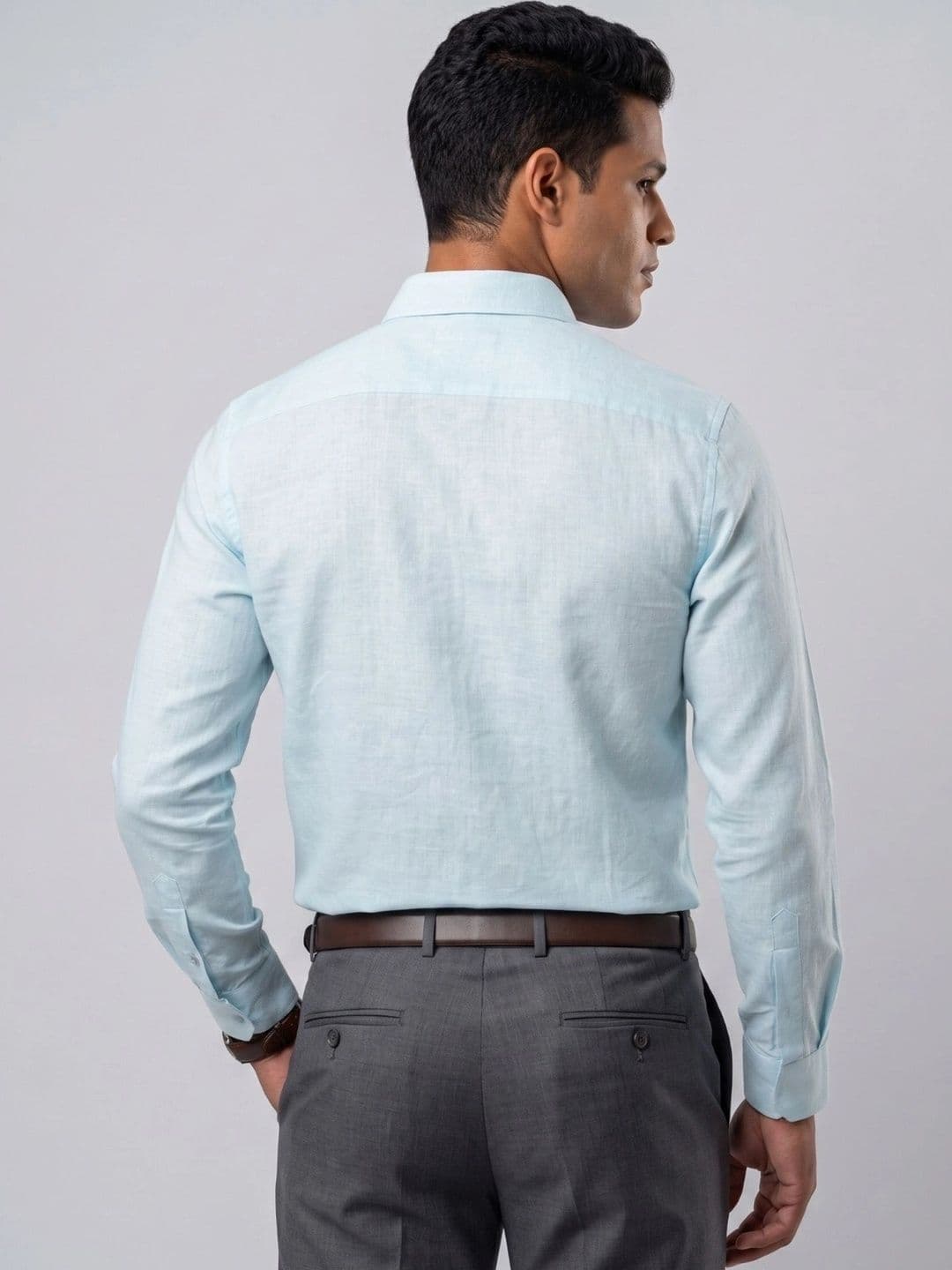 U.S. PITCHERS Men Modern Slim Fit Casual Shirt thumbnail 6