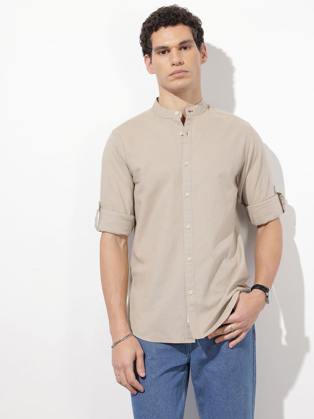 Roadster Life Co. Slub Textured Shirt thumbnail 4