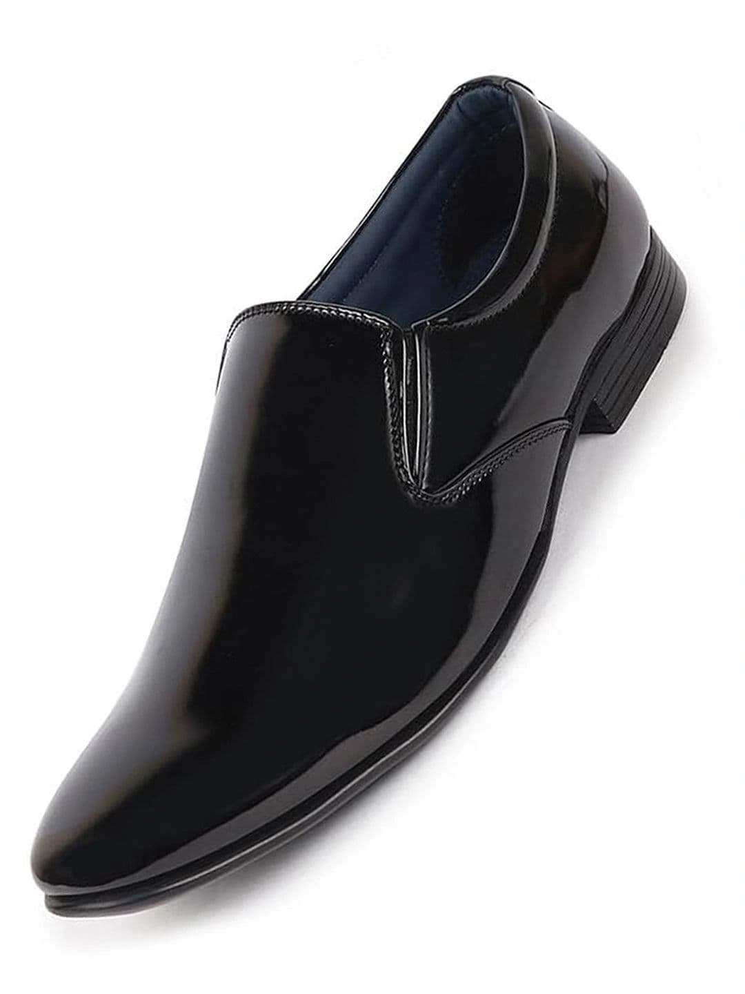 FAUSTO Men Round Toe Formal Slip-On Shoes - view 1