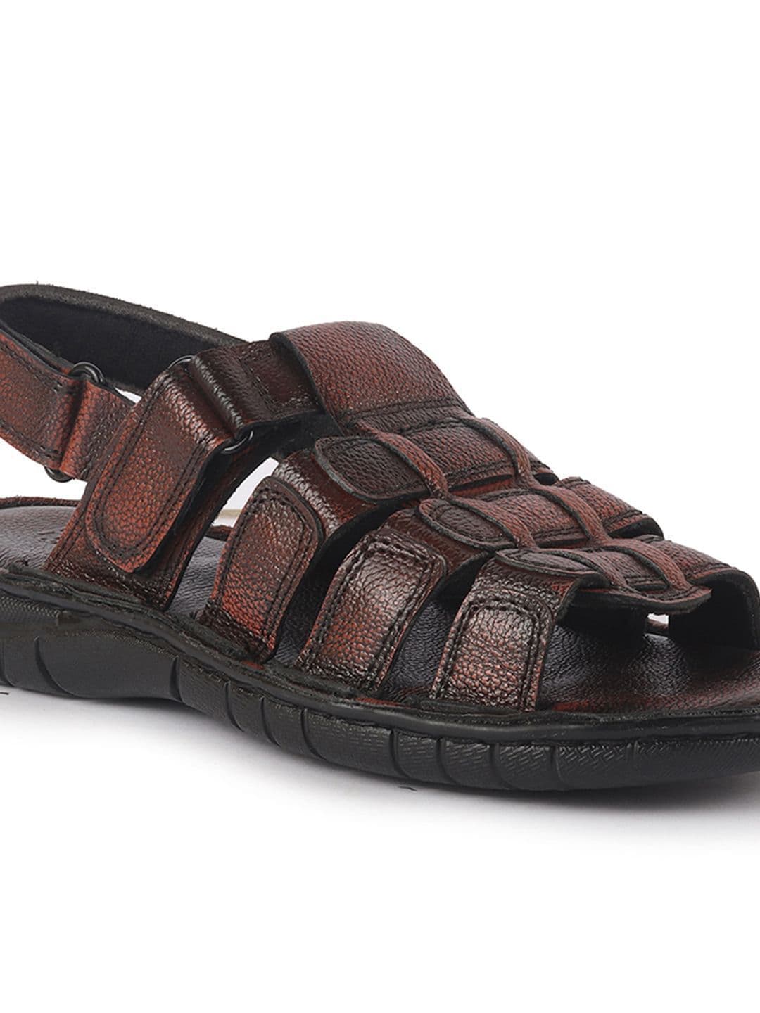 FAUSTO Men Leather Comfort Sandals thumbnail 7