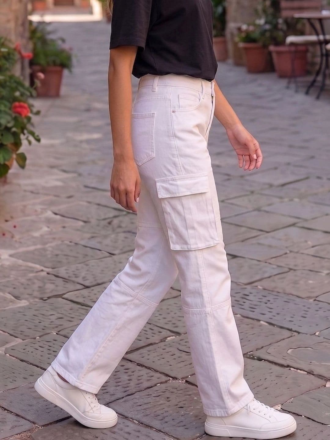 Style Quotient Women Classic Straight Fit High-Rise Jeans thumbnail 2