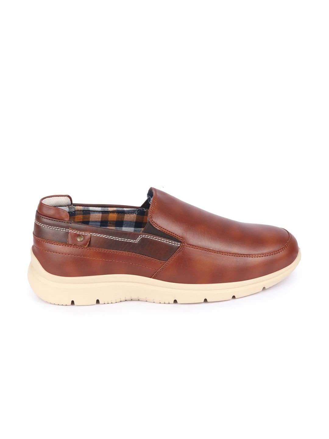 FAUSTO Men Leather Formal Slip-On Shoes thumbnail 4