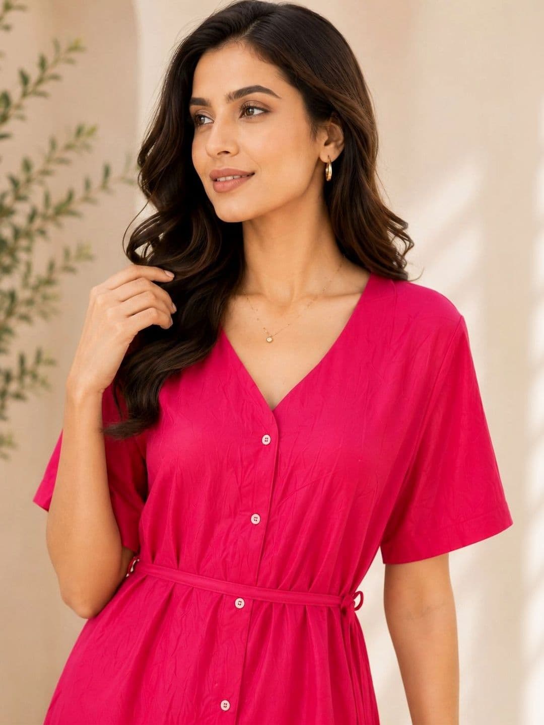 DIVASTRI Women Regular Kurta with Palazzos thumbnail 5